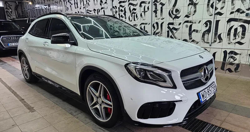 mercedes benz Mercedes-Benz GLA cena 149000 przebieg: 83444, rok produkcji 2019 z Ostrołęka